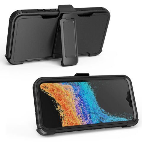 Galaxy XCover7 Pro Kılıf Patinda Double Clip Kapak