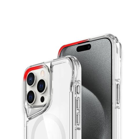 Apple iPhone 15 Pro Max Kılıf Magsafe Şarj Özellikli Patinda T-Max Standlı Kapak