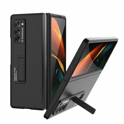 Galaxy Z Fold 2 Kılıf Patinda Z-Stand Kılıf