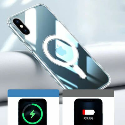 Apple iPhone XS Max 6.5 Kılıf Patinda Tacsafe Wireless Kapak