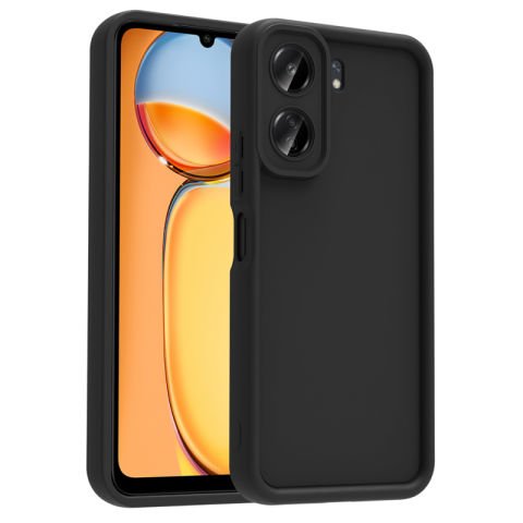 Xiaomi Redmi 13C Kılıf Kamera Korumalı Patinda Ananas Kapak