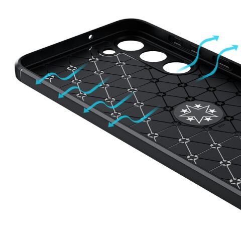 Galaxy S23 Kılıf Patinda Ravel Silikon Kapak