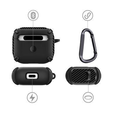Apple Airpods 3. Nesil Kılıf Patinda Airbag 26 Silikon