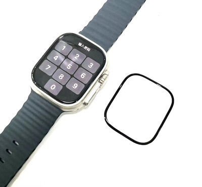 Apple Watch Ultra 49mm Patinda PMMA - Cam Saat Ekran Koruyucu