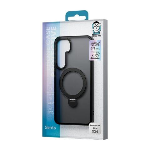 Galaxy S24 Kılıf Magsafe Şarj Özellikli Stantlı Mist Protective Kapak