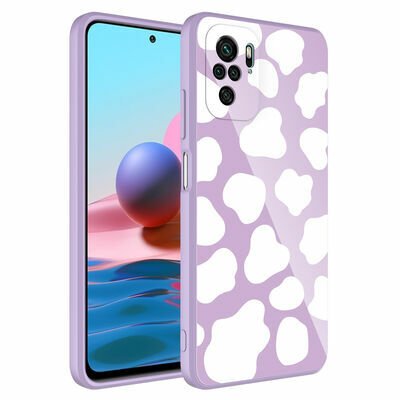 Xiaomi Poco M5S Kılıf Kamera Korumalı Desenli Sert Silikon Patinda Epoksi Kapak