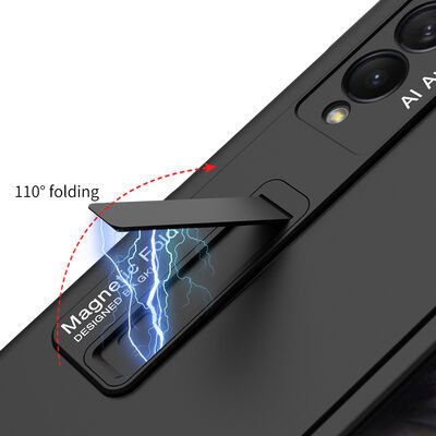 Galaxy Z Fold 3 Kılıf Patinda Z-Stand Kılıf
