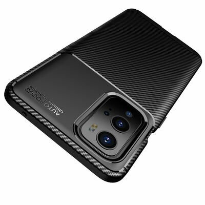 One Plus 9 Pro Kılıf Patinda Negro Silikon Kapak