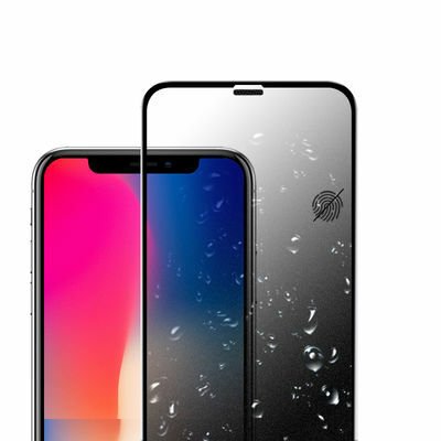 Apple iPhone XS 5.8 Patinda Anti-Dust Mat Privacy Temperli Ekran Koruyucu