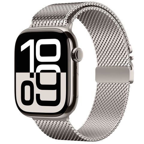 Apple Watch 42mm Patinda KRD-121 Metal Hasır Kordon