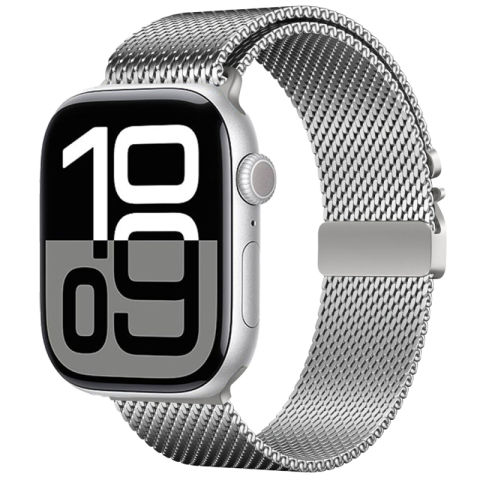 Apple Watch 42mm Patinda KRD-121 Metal Hasır Kordon