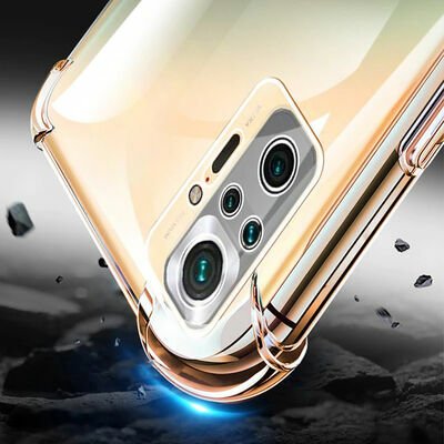Xiaomi Redmi Note 10S Kılıf Patinda Kamera Korumalı Nitro Anti Shock Silikon