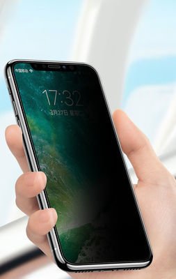 Apple iPhone X Patinda Anti-Dust Mat Privacy Temperli Ekran Koruyucu