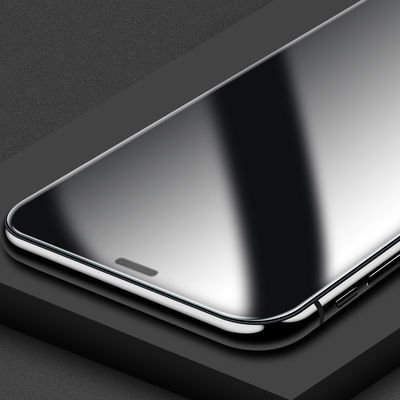 Apple iPhone X Patinda Anti-Dust Mat Privacy Temperli Ekran Koruyucu