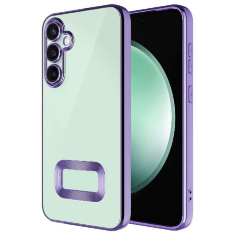 Galaxy S23 FE Kılıf Kamera Korumalı Logo Gösteren Patinda Omega Kapak