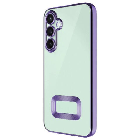 Galaxy S23 FE Kılıf Kamera Korumalı Logo Gösteren Patinda Omega Kapak