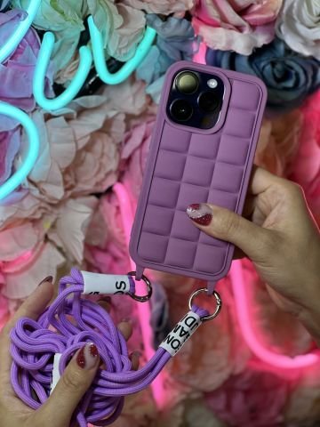 Apple iPhone Boyun Askılı Cups Kılıf