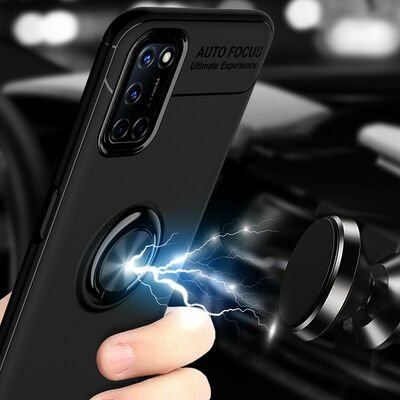 Oppo Reno A92 Kılıf Patinda Ravel Silikon Kapak