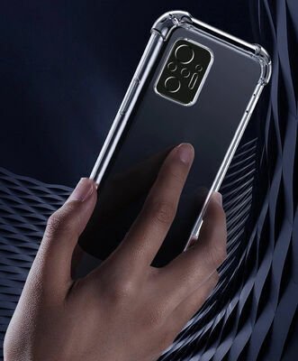 Xiaomi Redmi Note 10 Kılıf Patinda Kamera Korumalı Nitro Anti Shock Silikon