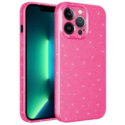 Apple iPhone 12 Pro Kılıf Kamera Korumalı Simli Lüks Patinda Koton Kapak