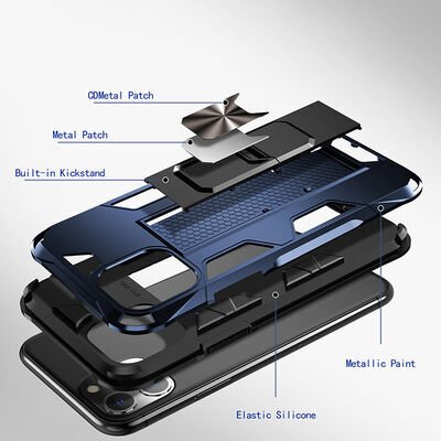 Apple iPhone 11 Pro Max Kılıf Patinda Volve Kapak