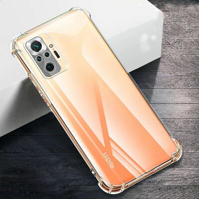 Xiaomi Redmi Note 10 Kılıf Patinda Kamera Korumalı Nitro Anti Shock Silikon