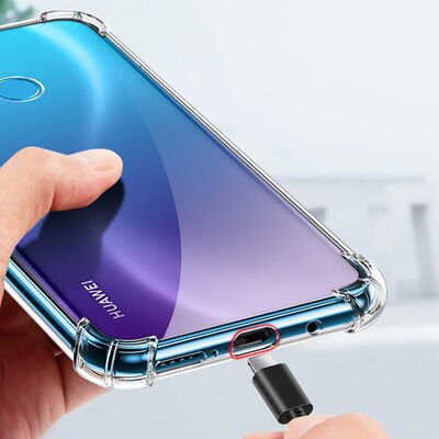 Huawei P40 Lite E Kılıf Patinda Nitro Anti Shock Silikon