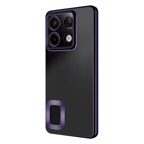 Xiaomi Redmi Note 13 4G Kılıf Kamera Korumalı Logo Gösteren Patinda Omega Kapak
