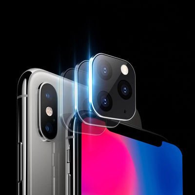 Apple iPhone XS Max 6.5 Patinda CP-03 iPhone 11 Pro Max Kamera Lens Dönüştürücü Gri