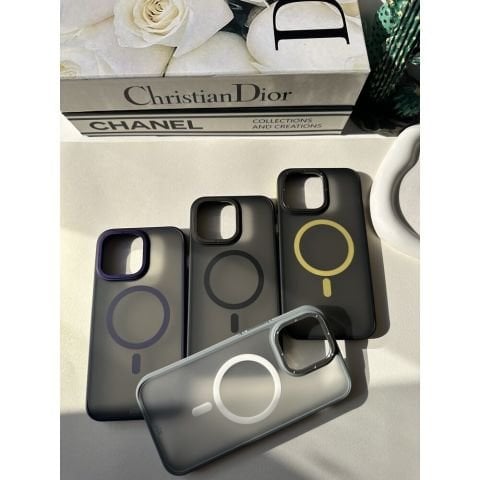iPhone Buzlu Dizayn Seri Magsafe Kılıf