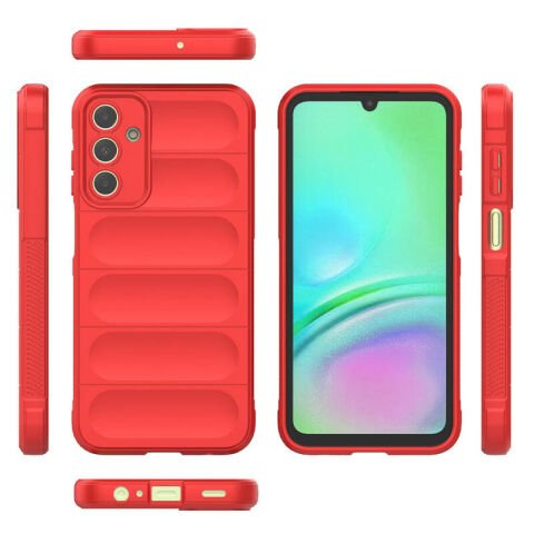 Galaxy A15 Kılıf Esnek TPU Oyuklu Arka Yüzey Tasarımlı Patinda Etnik Silikon Kapak