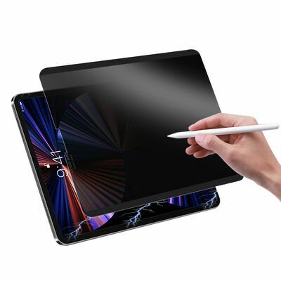 Apple iPad Pro 11 2021 (3.Nesil) ?Wiwu iPrivacy Magnetik Paper Like Hayalet Ekran Koruyucu