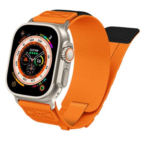 Apple Watch 42mm Patinda KRD-99 Hasır Kordon
