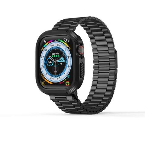 Apple Watch 10 42mm Silikon TPU Kasa Koruyucu Patinda Watch Gard 17