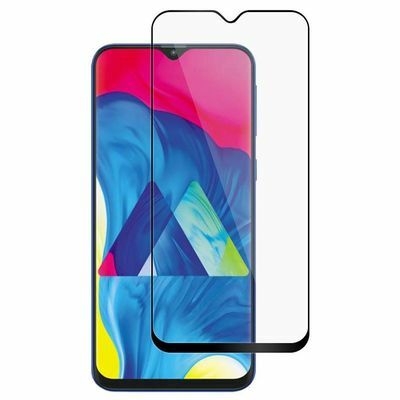 Galaxy M10S Patinda Kenarları Kırılmaya Dayanıklı Cam Ekran Koruyucu