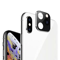 Apple iPhone XS Max 6.5 Patinda CP-03 iPhone 11 Pro Max Kamera Lens Dönüştürücü Gri