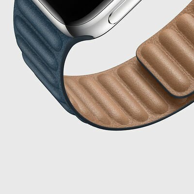Apple Watch 38mm KRD-34 Deri Kordon Sarı