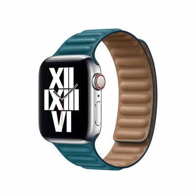 Apple Watch 38mm KRD-34 Deri Kordon Sarı