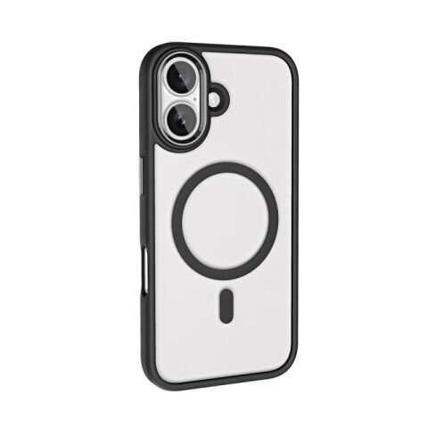 Apple iPhone 16 Kılıf Wireless Şarj Özellikli Patinda Krom Magsafe Silikon Kapak