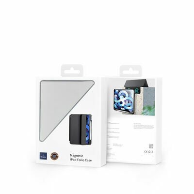 Apple iPad Pro 12.9 2018 (3.Nesil) Kılıf Patinda Nort Arkası Şeffaf Standlı Kılıf