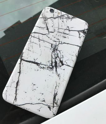 Apple iPhone 6 Plus Patinda 5D Desenli Sticker Kaplama NO1