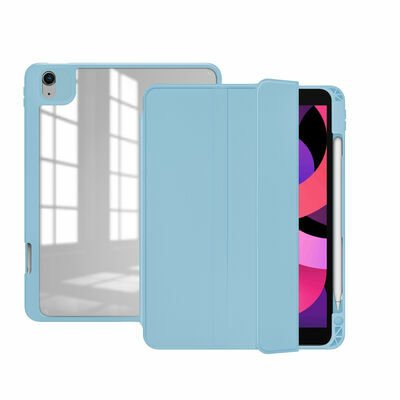 Apple iPad Pro 12.9 2018 (3.Nesil) Kılıf Patinda Nort Arkası Şeffaf Standlı Kılıf