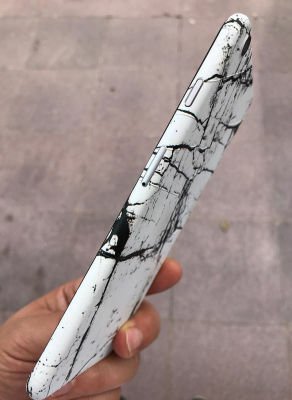 Apple iPhone 6 Plus Patinda 5D Desenli Sticker Kaplama NO1