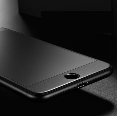 Apple iPhone 7 Plus Patinda Anti-Dust Mat Privacy Temperli Ekran Koruyucu