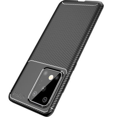 Galaxy S20 Ultra Kılıf Patinda Negro Silikon Kapak