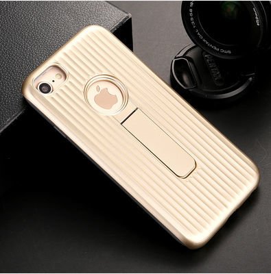 Apple iPhone 7 Plus Kılıf Patinda Wave Standlı Mıknatıslı Kapak