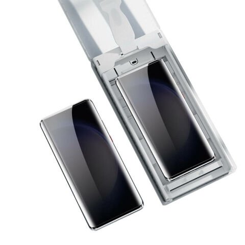 Galaxy S24 Ultra Patinda Uygulama Aparatlı 6in1 Easy Body Privacy Ekran Koruyucu