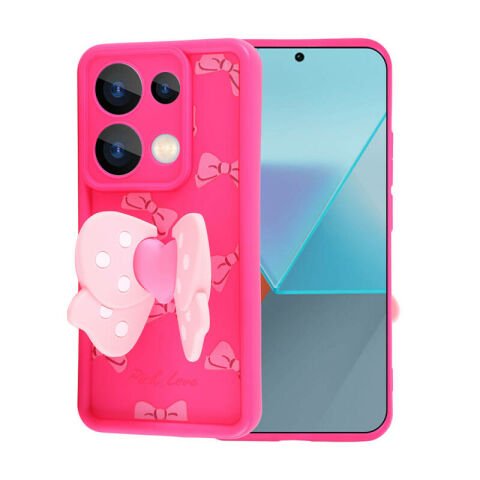 Xiaomi Redmi Note 13 Pro 4G Kılıf Kamera Korumalı Figür Tasarımlı Patinda Kapya Kapak