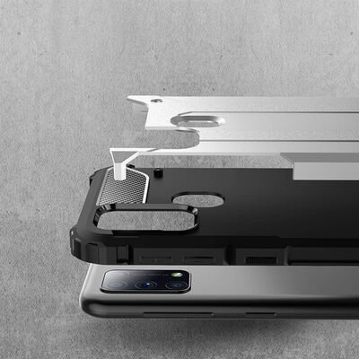 Galaxy M31 Kılıf Patinda Crash Silikon Kapak