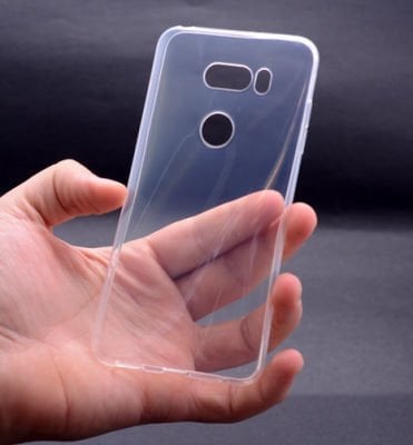LG V30 Kılıf Patinda Süper Silikon Kapak